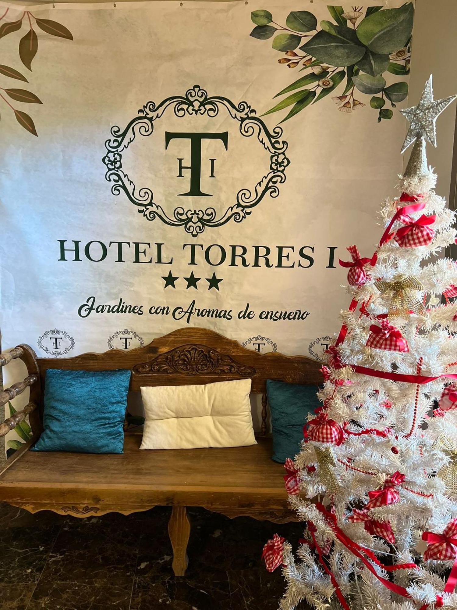 Hotel Torres I ビジャヌエバ・デル・アルソビスポ エクステリア 写真